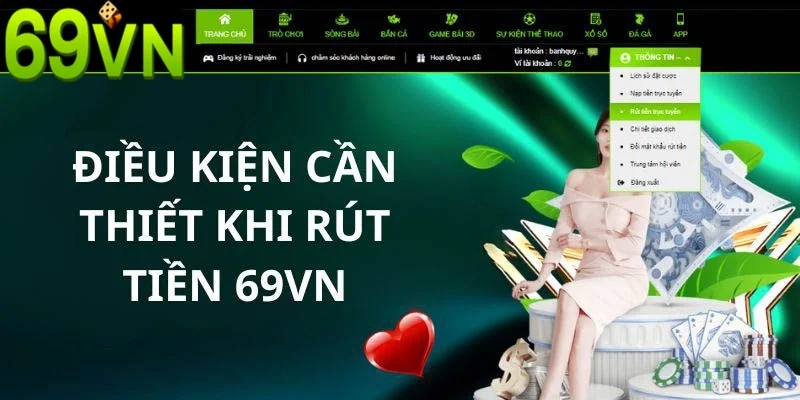 Quy tắc rút tiền 69VN